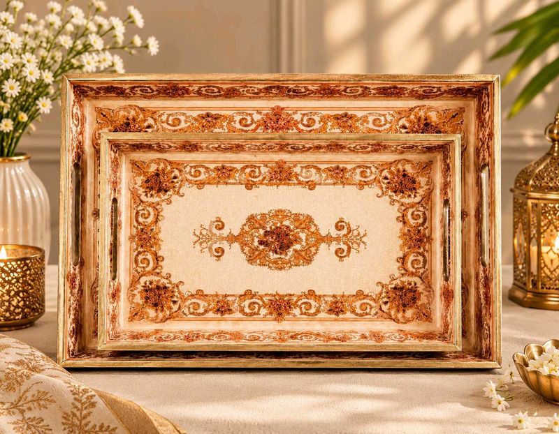 Set of 3 Decorative Trays