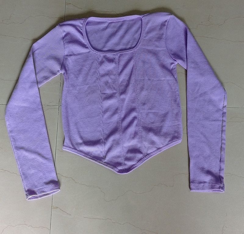Price Drop Lavender Crop Top