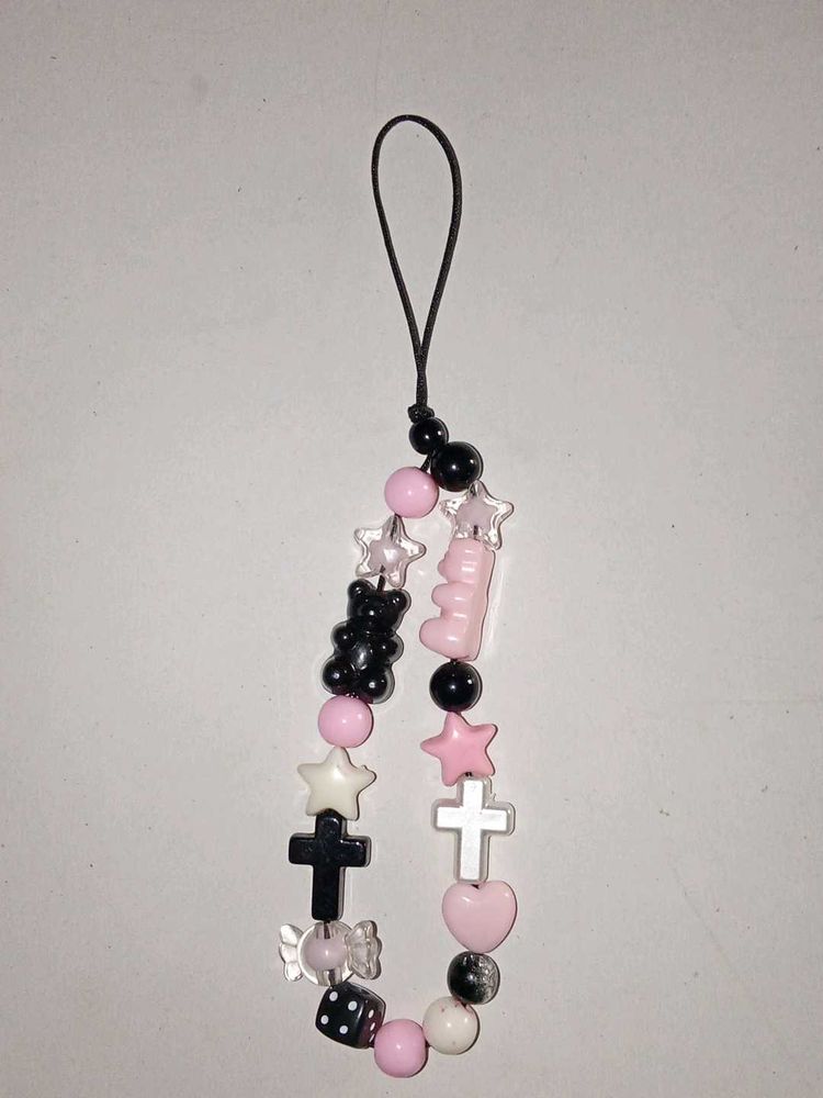 Cute Beaded Phone Charm