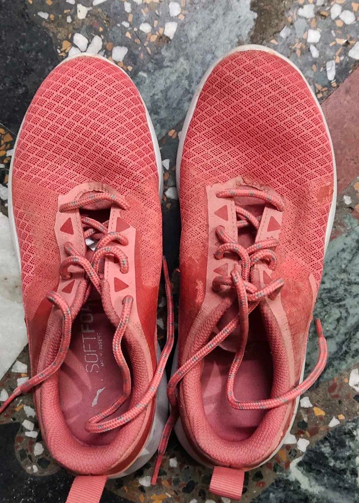 Pink Puma Running Shoes
