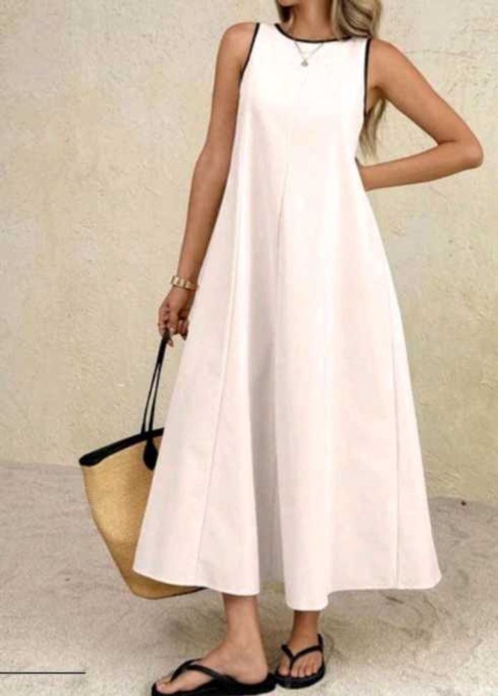 Shein Cream Casual Dress