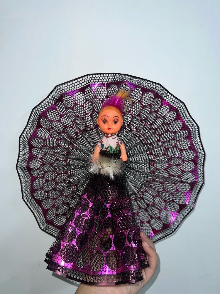 Peacock Inspired Doll