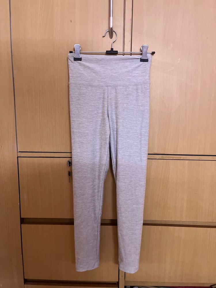Forever 21 Active Wear High Waist Grey Leggings
