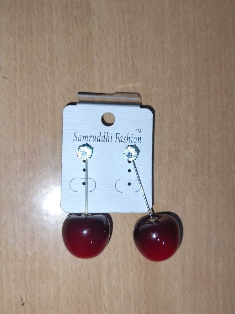 Cute convertible Cherry Drop Earrings