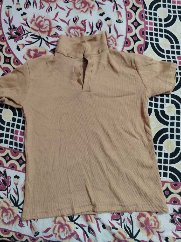 Classic Mock Neck Top