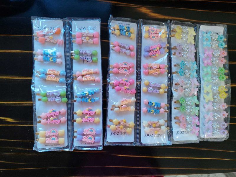 Cute Hair Clips Set for Kids