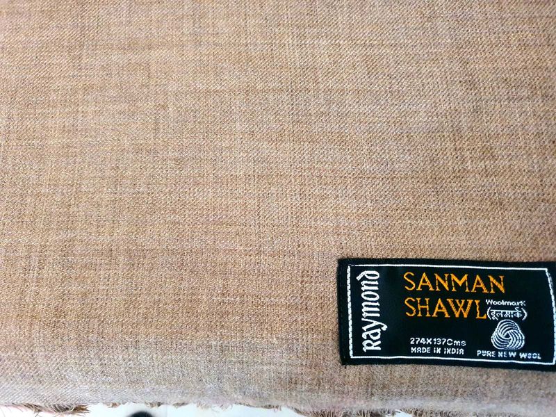 Raymond Sanman Shawl Pure New Wool