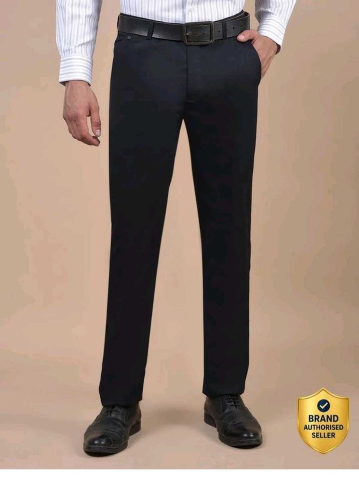 men regular fit cotton Blendtrouser