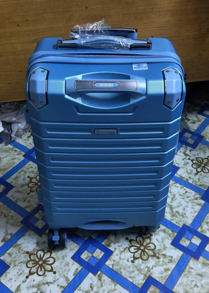 Durable Teal Travel Suitcase