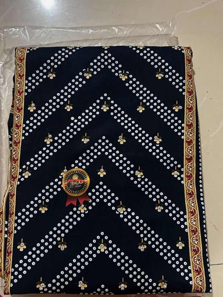 Pakistani style mirror work Dress Material