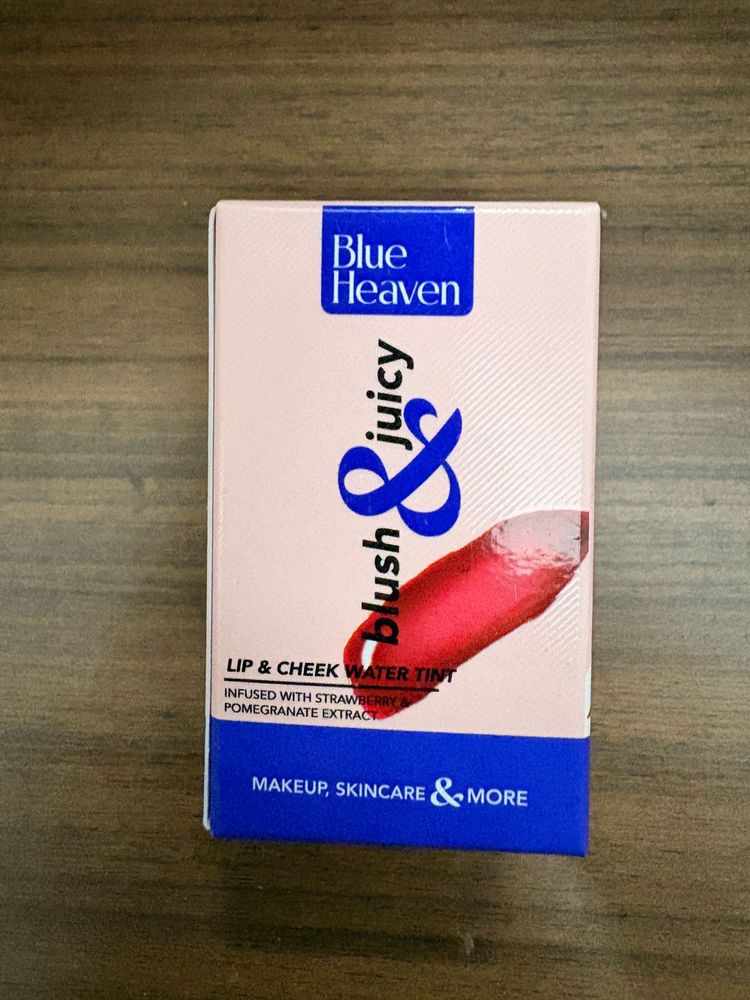 Blue Heaven Blush &amp; Juicy Water Tint