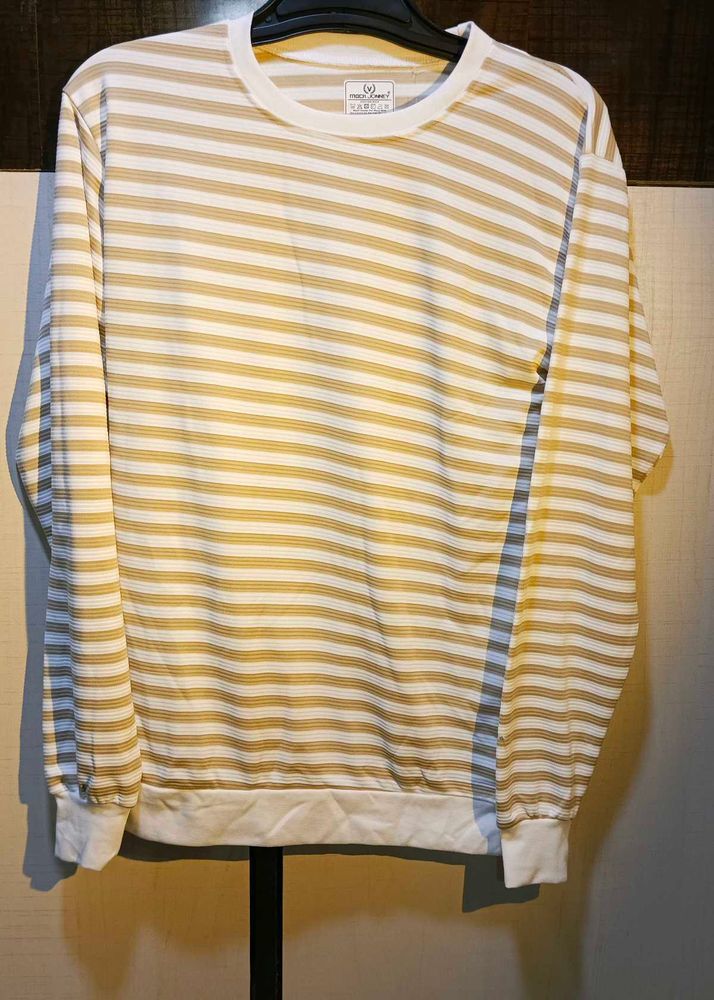 Striped Crewneck T-Shirt