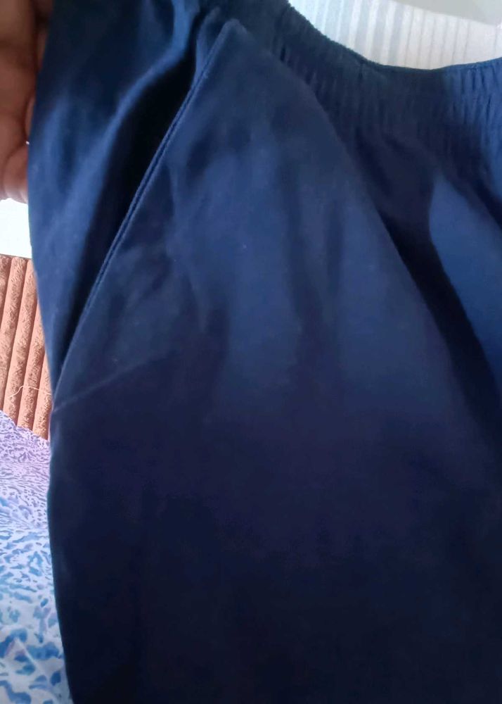 Navy Blue Lounge Pants - 22 inch Waist