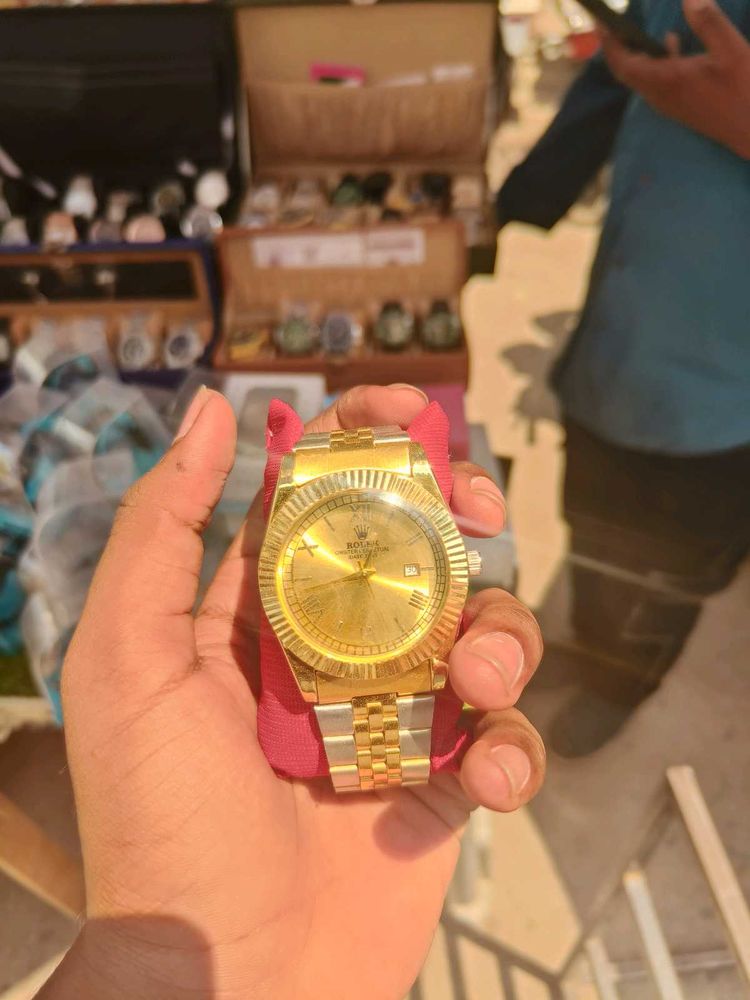 Classic Gold Rolex Watch
