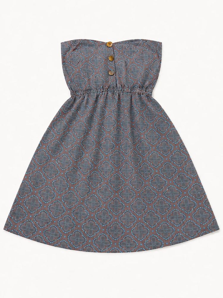 Jennyfer Strapless Printed Dress (Size S)