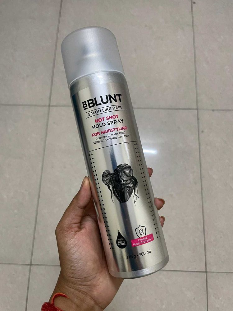 BBlunt Hot Shot Hold Spray for Hair