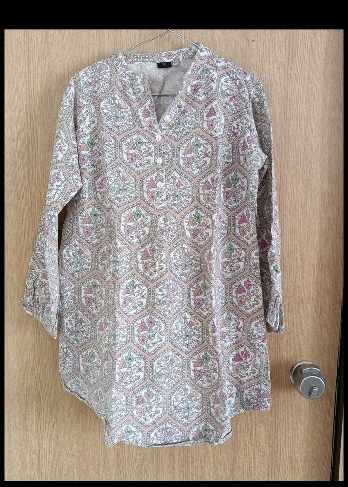 Beautiful Printed Cotton Kurta