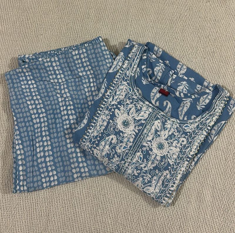 Blue Kurta