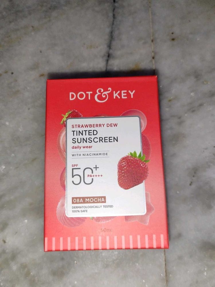 Dot and key tinted sunscreen