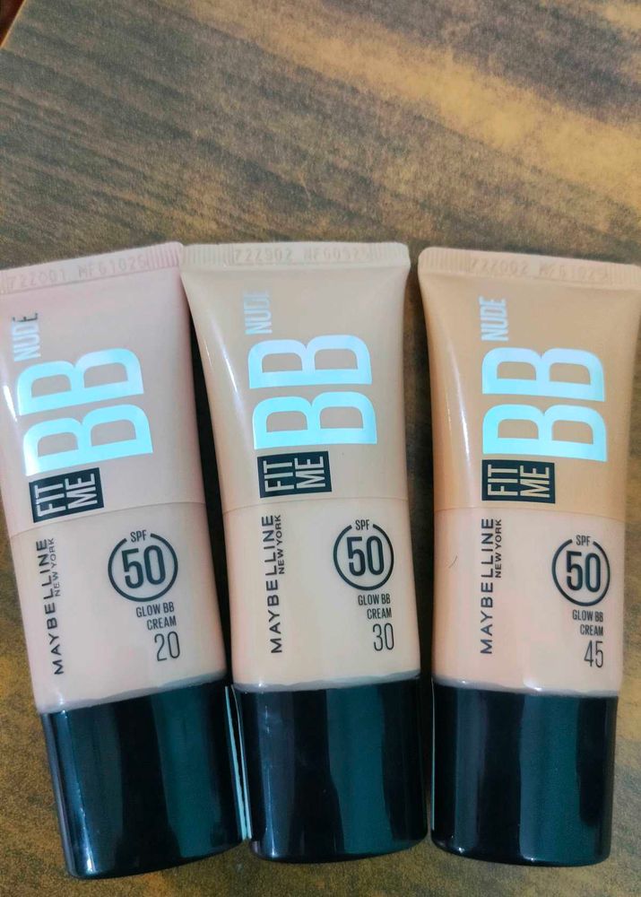 Maybelline Fit Me BB Cream SPF 50 Lot