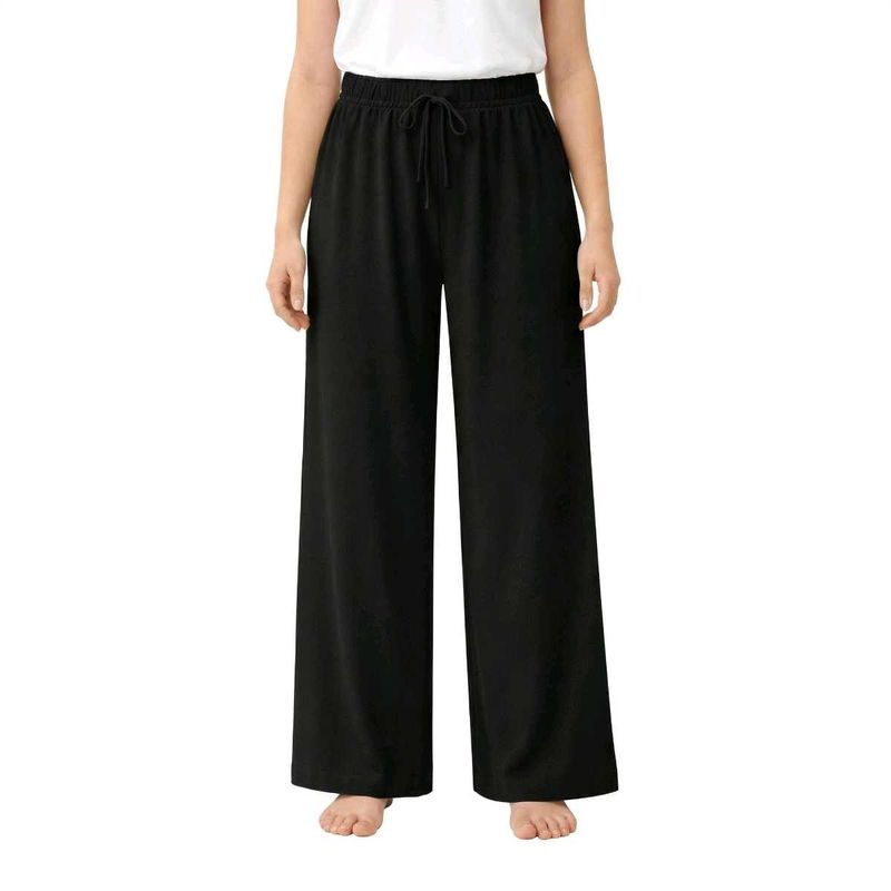 Comfortable Black Wide Leg Pants