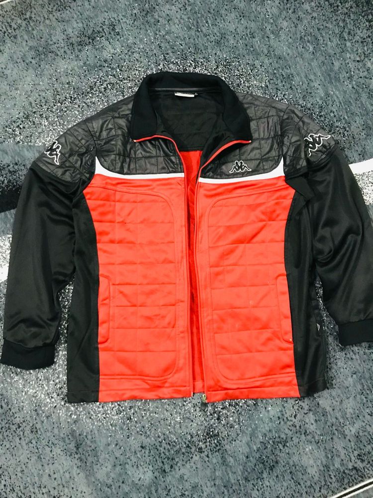 Kappa Puffer Jacket🏁 red/Black🌟