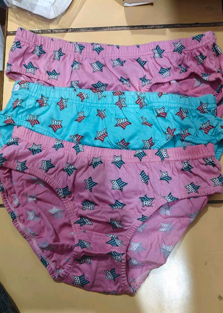 3 Pack Women's Cotton Briefs