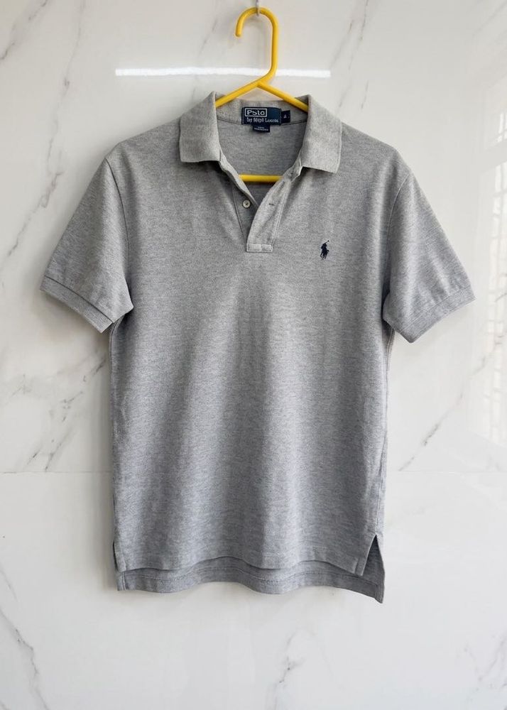 Men's Grey Polo T-Shirt