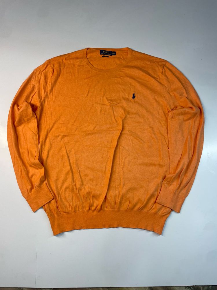 Polo Ralph Lauren Orange Crewneck Sweater