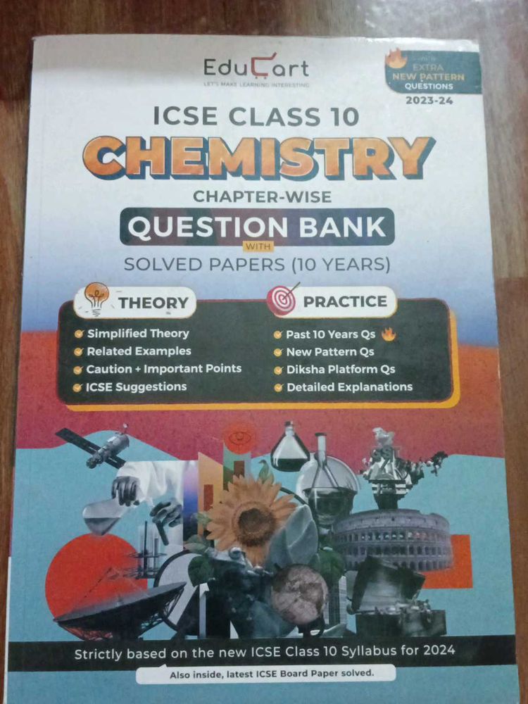 ICSE 10 Educart Chemistry Question Bank