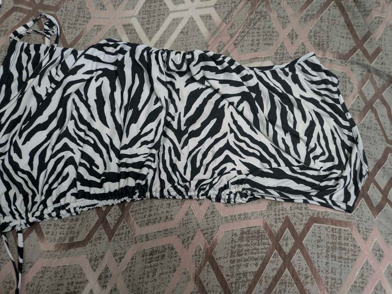 Zebra print bodycon