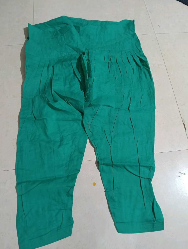 Green Salwar Pants