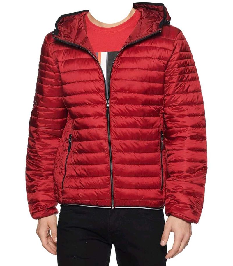 Women's Red Puffer Jacket