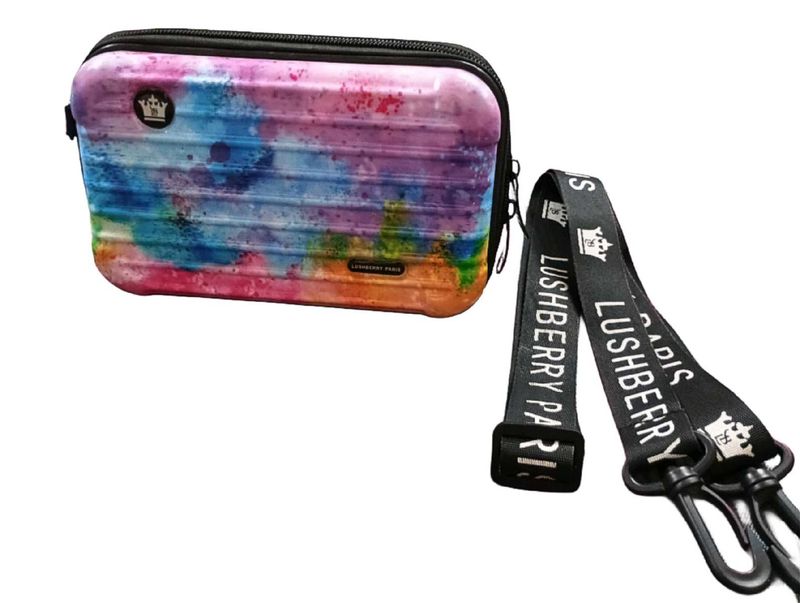 Short Unsex Bag, Multicolored Fashionable Bag