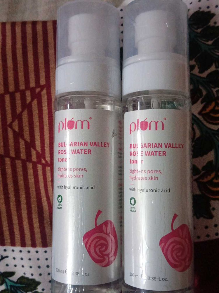 Plum Bulgarian Rose  Toner And Moisturizer