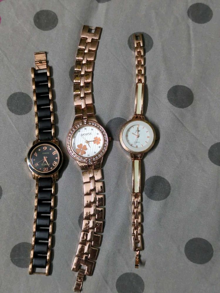 3 Watches Combo