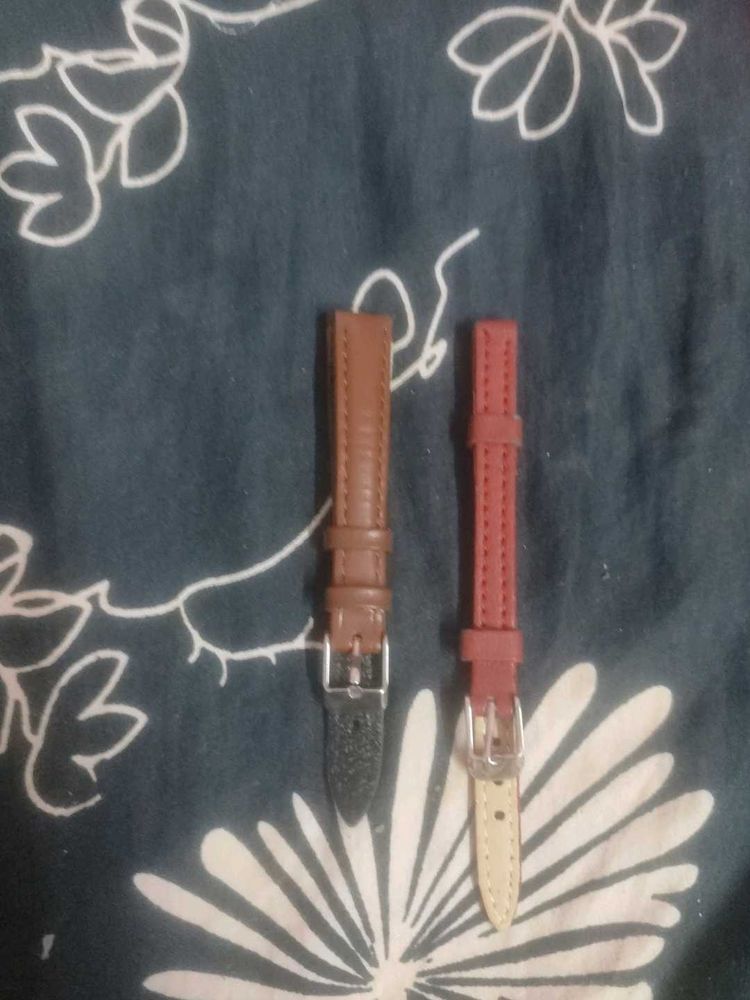 Watch Straps (Brown &amp; Red)