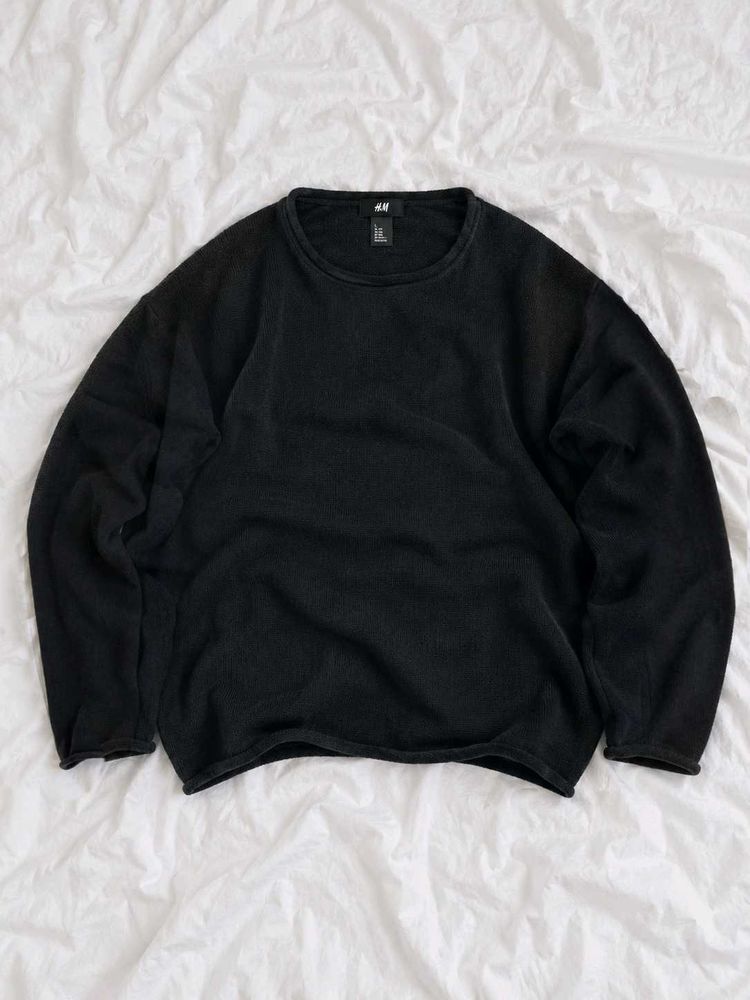 H&amp;M loose fit Charcoal sweatshirt