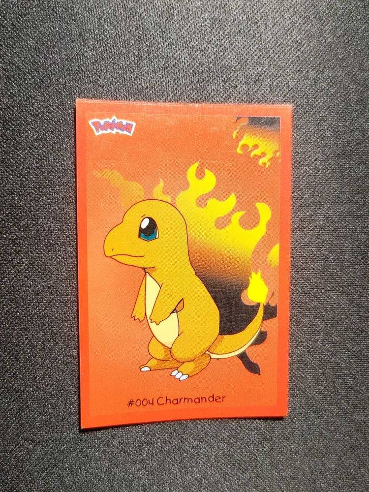 Alpenliebe Pokemon Charmander Greeting Card