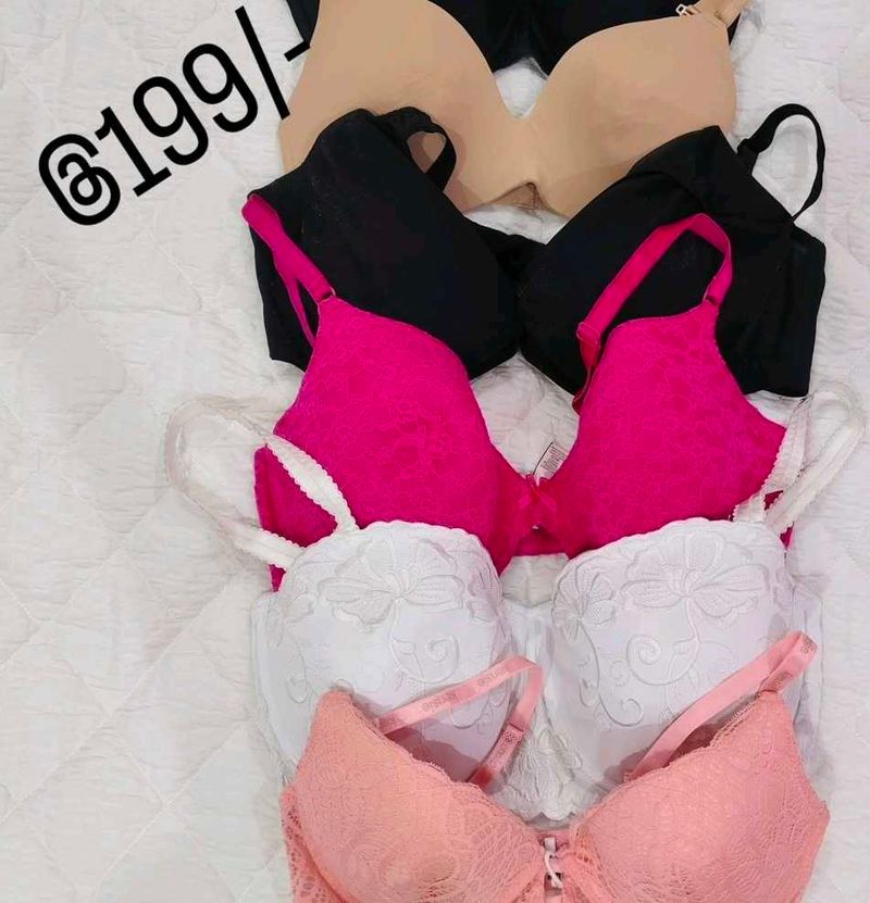 Comfortable Everyday Bras - Pack of 5