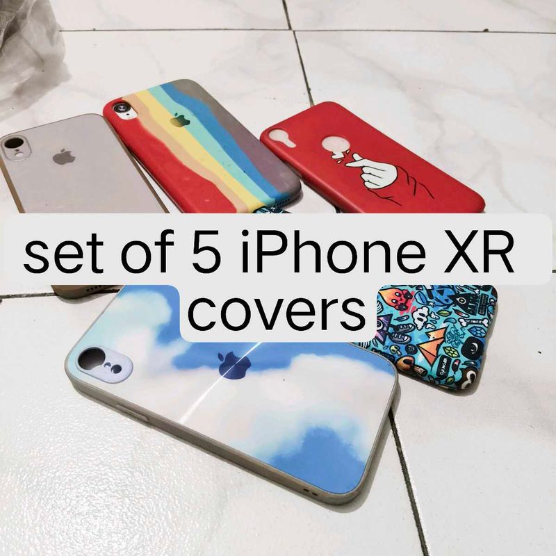 Set of 5 iPhone XR Cases