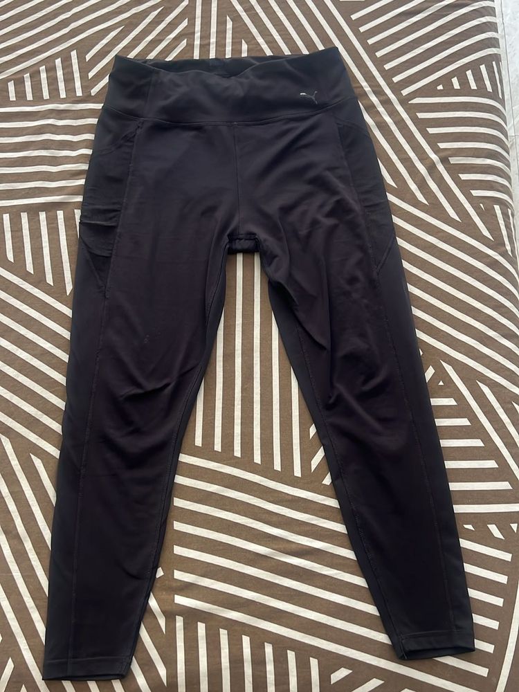 Puma Running Tights With Side Pockets