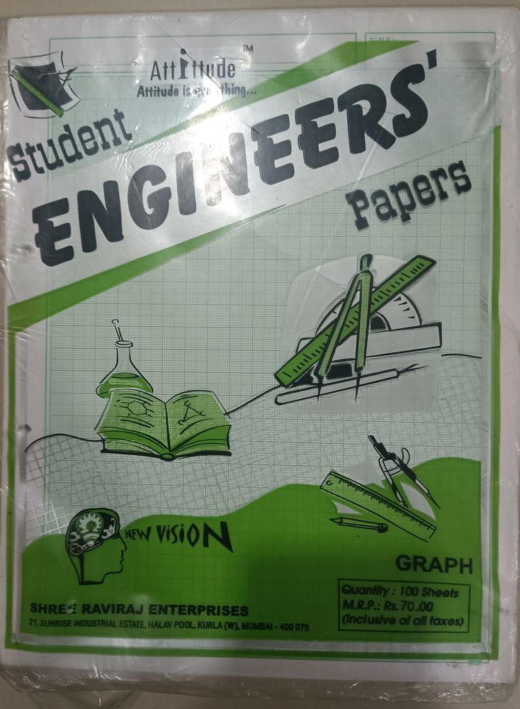 A4 size Graph &amp; One side Ruled Journal Paper
