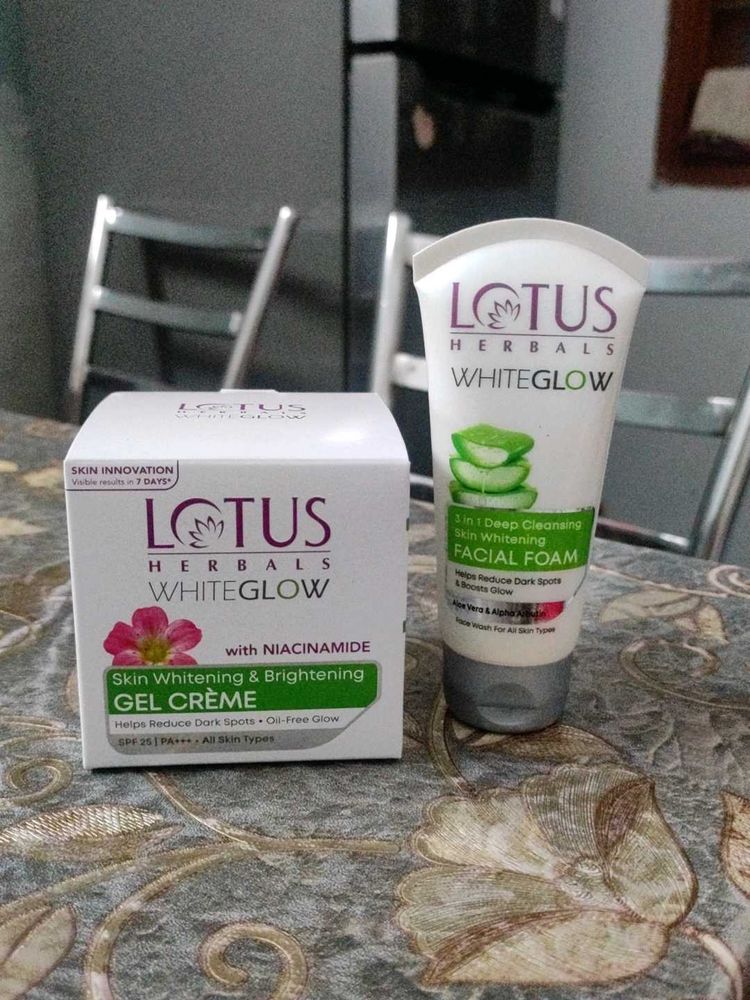 Lotus Herbals White Glow Skin Care Set