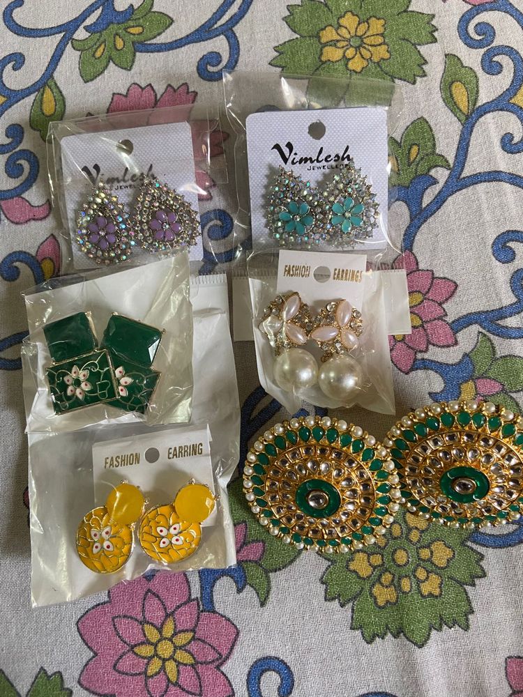 Earrings Ring Combo
