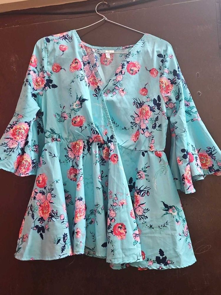 Floral Print Top