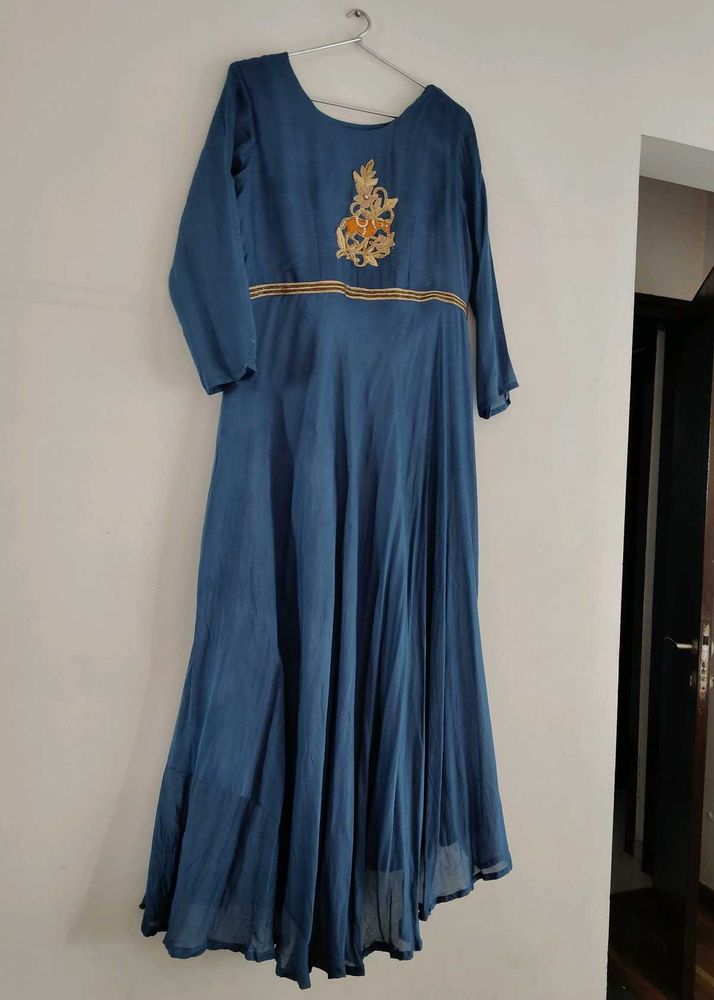 Long Kurti In Blue