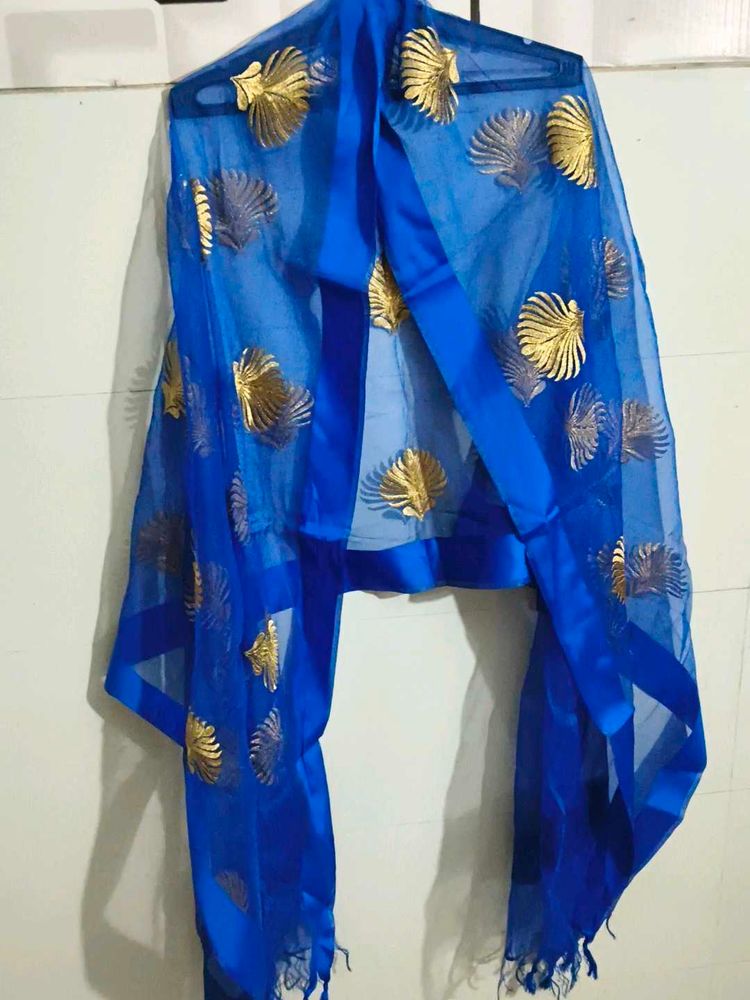embroidery party wear elegant dupatta