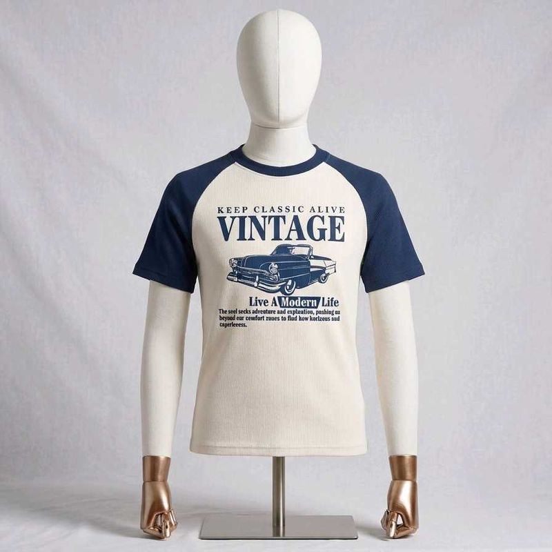 Vintage Car Graphic T-Shirt