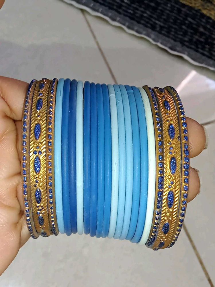 Ocean Blue Bangle Set